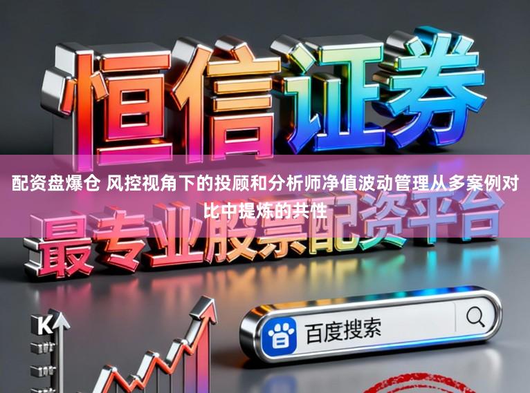 配资盘爆仓 风控视角下的投顾和分析师净值波动管理从多案例对比中提炼的共性